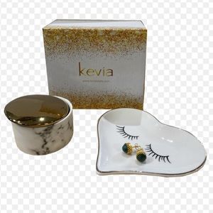Kevia Marble Trinket Set